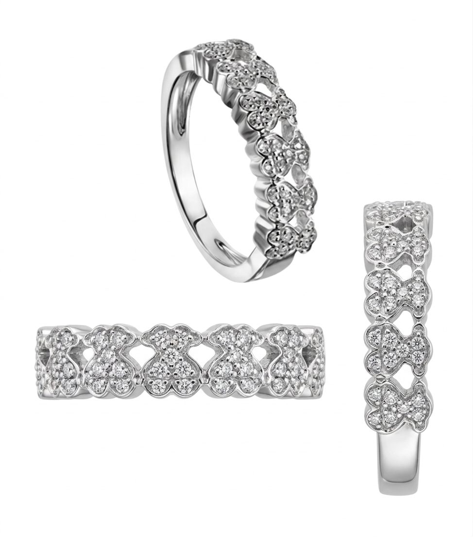 Tous Anillo Plateado | Refinamiento Puro y Elegancia que Perdura
