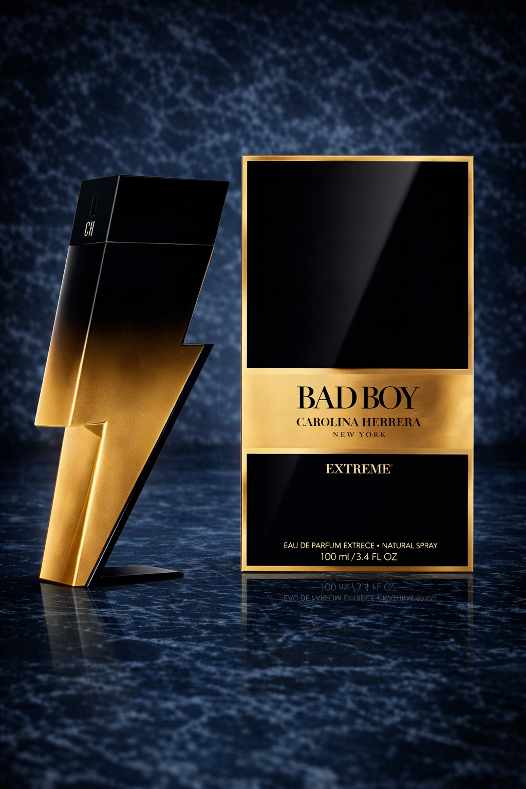 Carolina Herrera Bad Boy Extreme – Eau de Parfum | Intensidad, Poder y Lujo Masculino