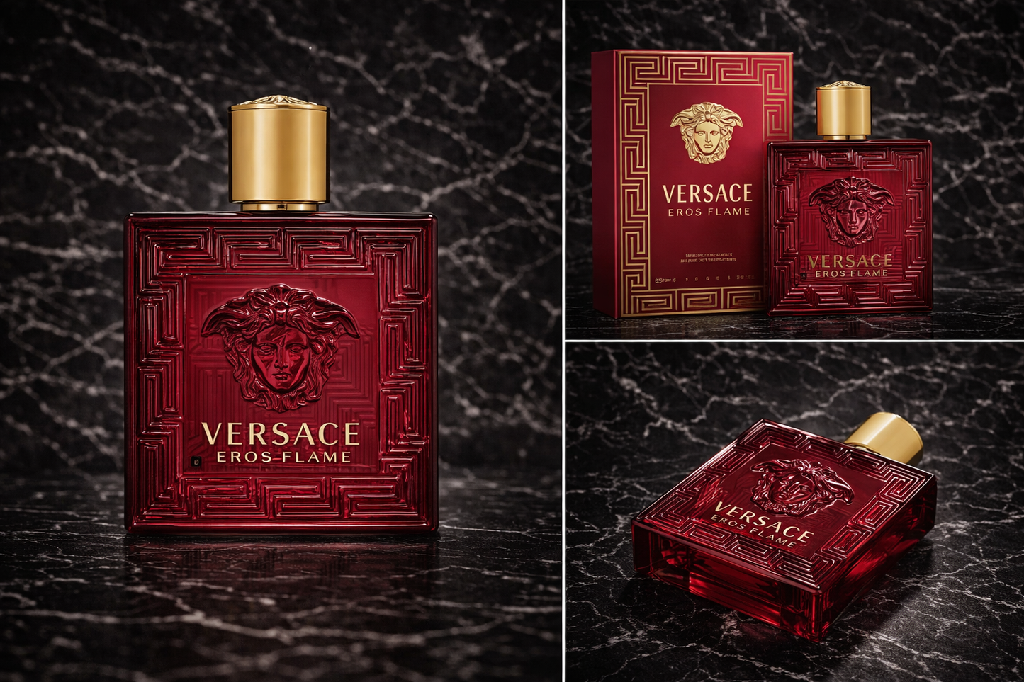 Versace Eros Flame – Eau de Parfum | Pasión Ardiente y Masculinidad Intensa