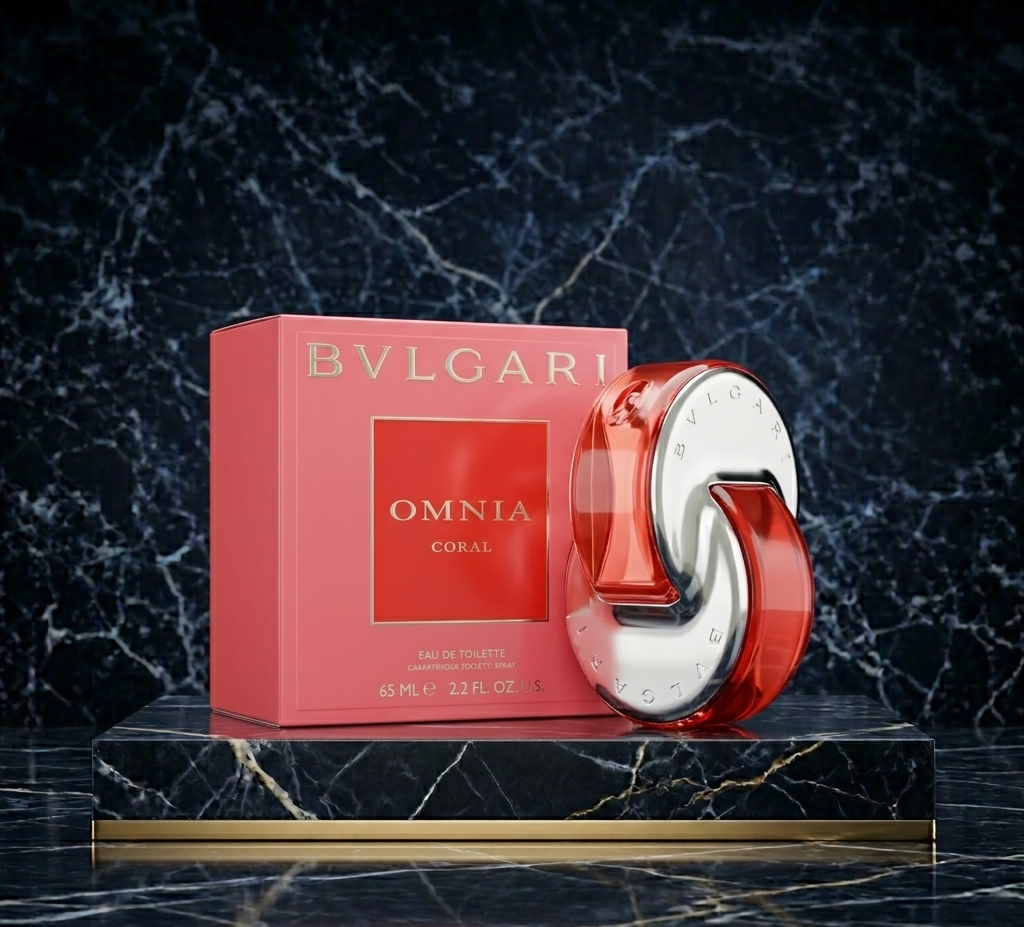Bvlgari Omnia Coral – Eau de Toilette | Frescura Tropical y Feminidad Vibrante