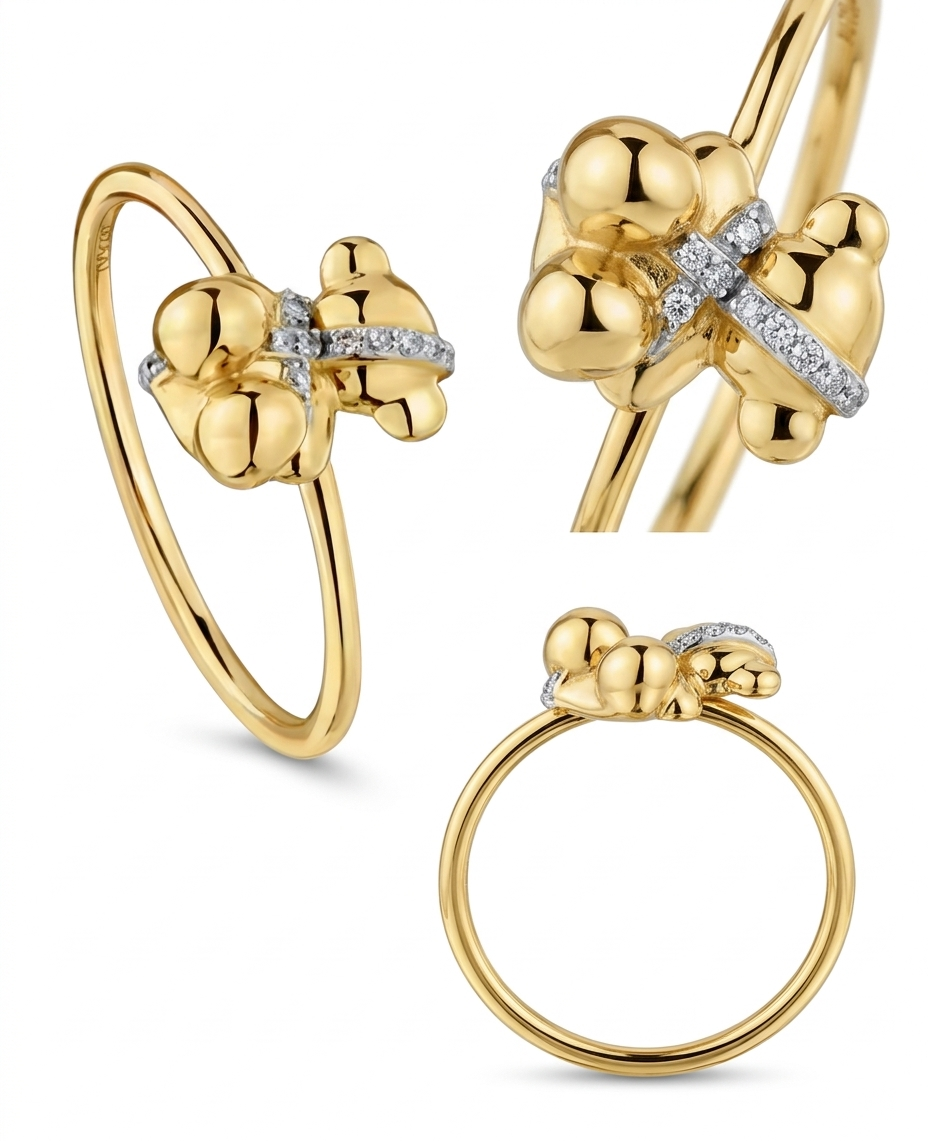 Tous Anillo en Oro | Lujo Genuino y Elegancia que Nunca Caduca