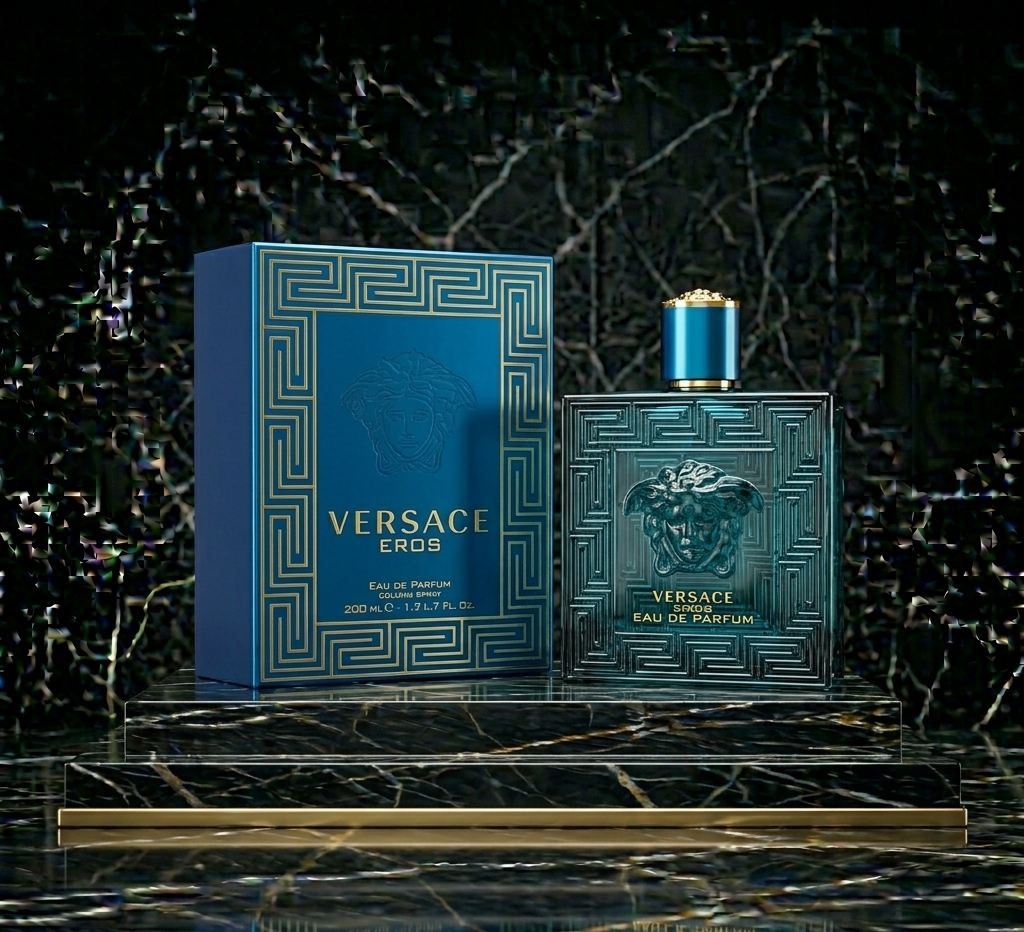 Versace Eros – Eau de Parfum | Poder, Seducción y Carácter Masculino Intenso