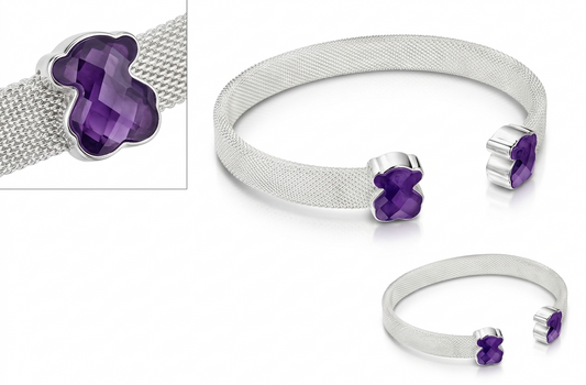 Tous Brazalete Morado | Misterio, Sofisticación y Color con Carácter