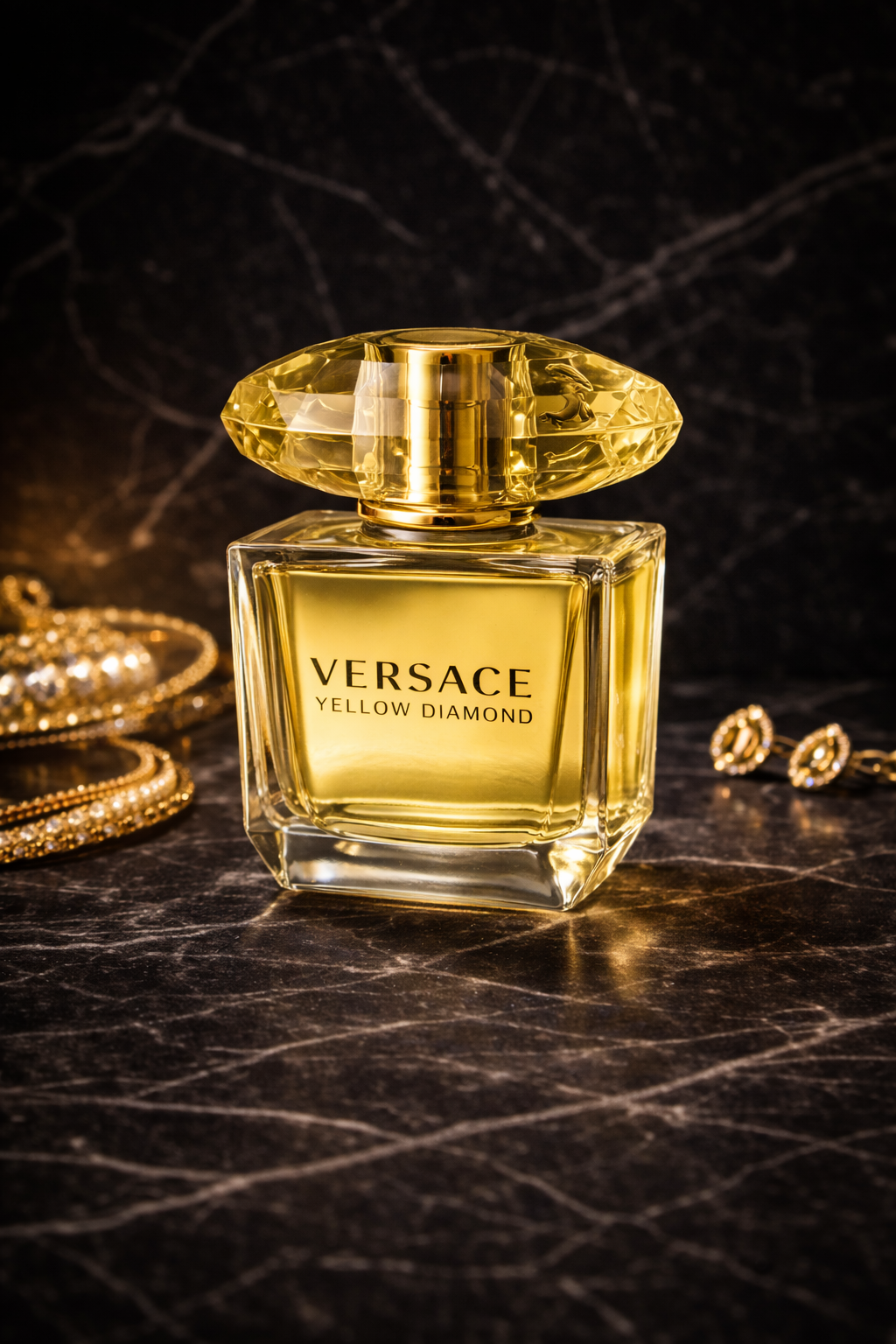 Versace Yellow Diamond – Eau de Toilette | Brillo, Feminidad y Lujo Vibrante