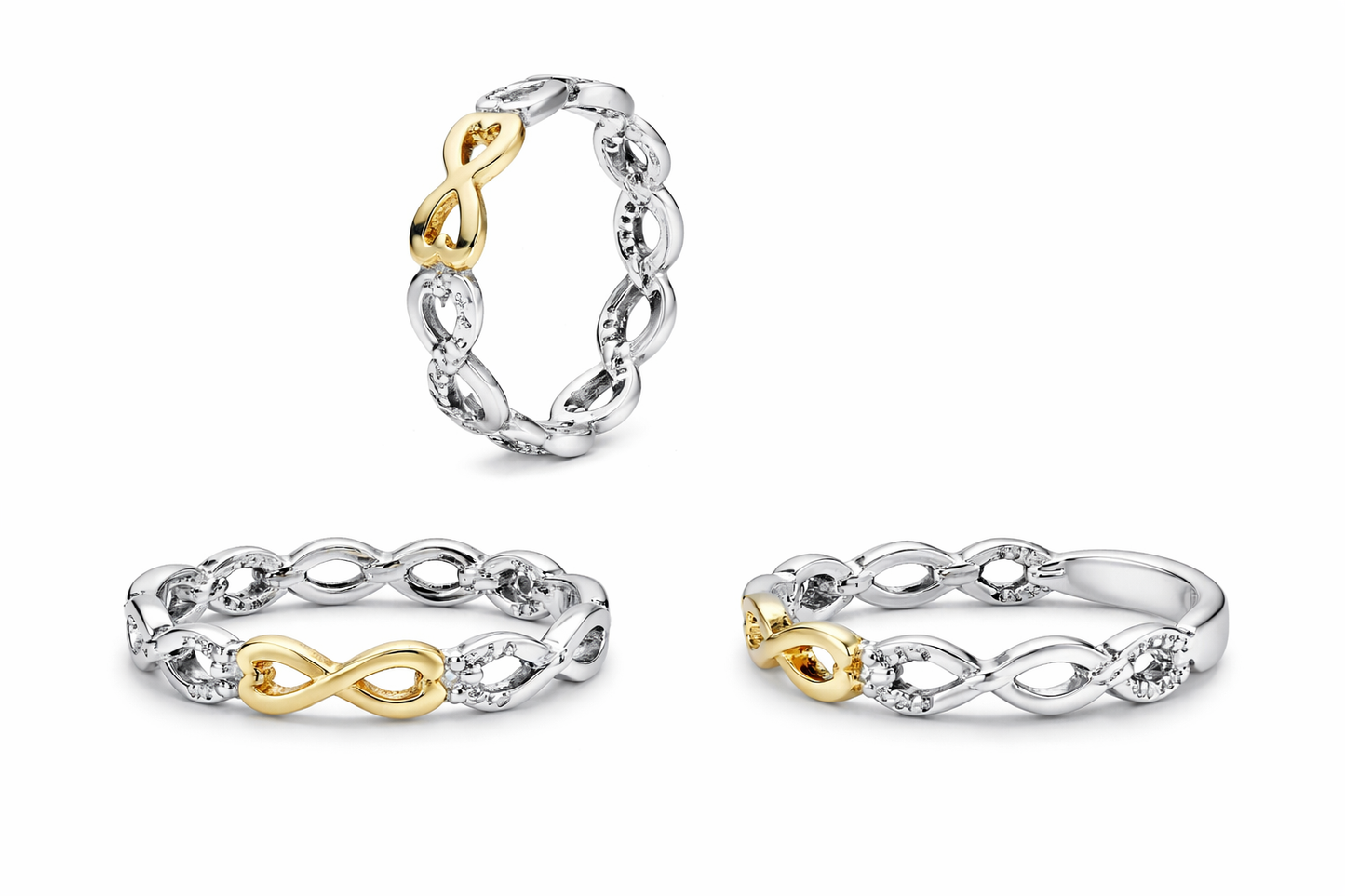Pandora Anillo Infinito en Plata | Amor Sin Límites en un Diseño Eterno