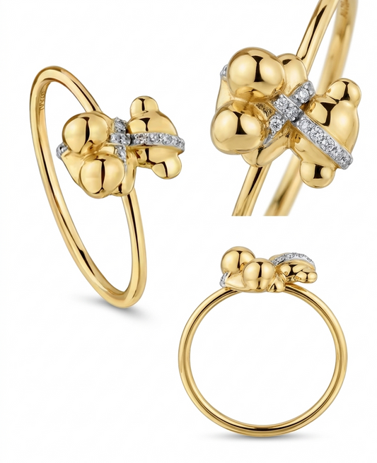 Tous Anillo en Oro | Lujo Genuino y Elegancia que Nunca Caduca
