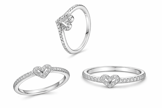 Pandora Anillo de Plata con Diamantes | Constelación de Brillo y Lujo Atemporal