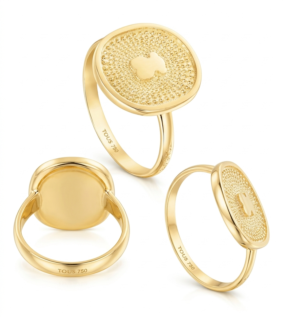 Tous Anillo Dorado | Calidez Luminosa y Sofisticación Icónica