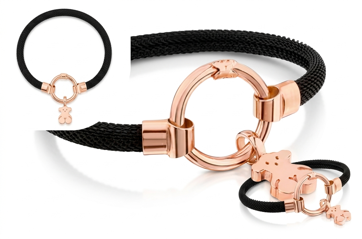 Tous Brazalete Negro | Poder, Misterio y Elegancia Absoluta