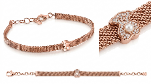 Tous Brazalete Rosa | Feminidad Delicada y Romanticismo Moderno