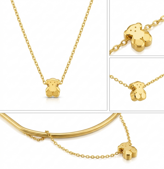 Tous Collar Dorado | Calidez Luminosa y Elegancia Icónica
