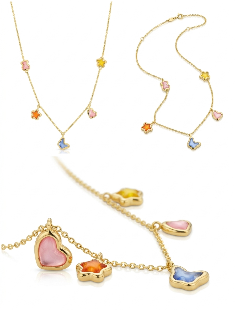 Tous Collar Corazones y Estrellas | Amor, Magia y Elegancia Celestial