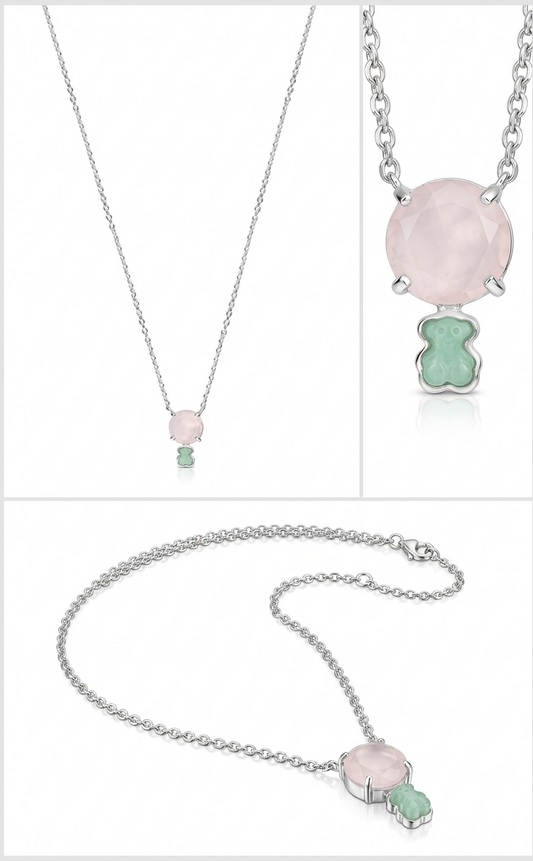 Tous Collar con Perla Rosa | Romanticismo Atemporal y Feminidad Luminosa
